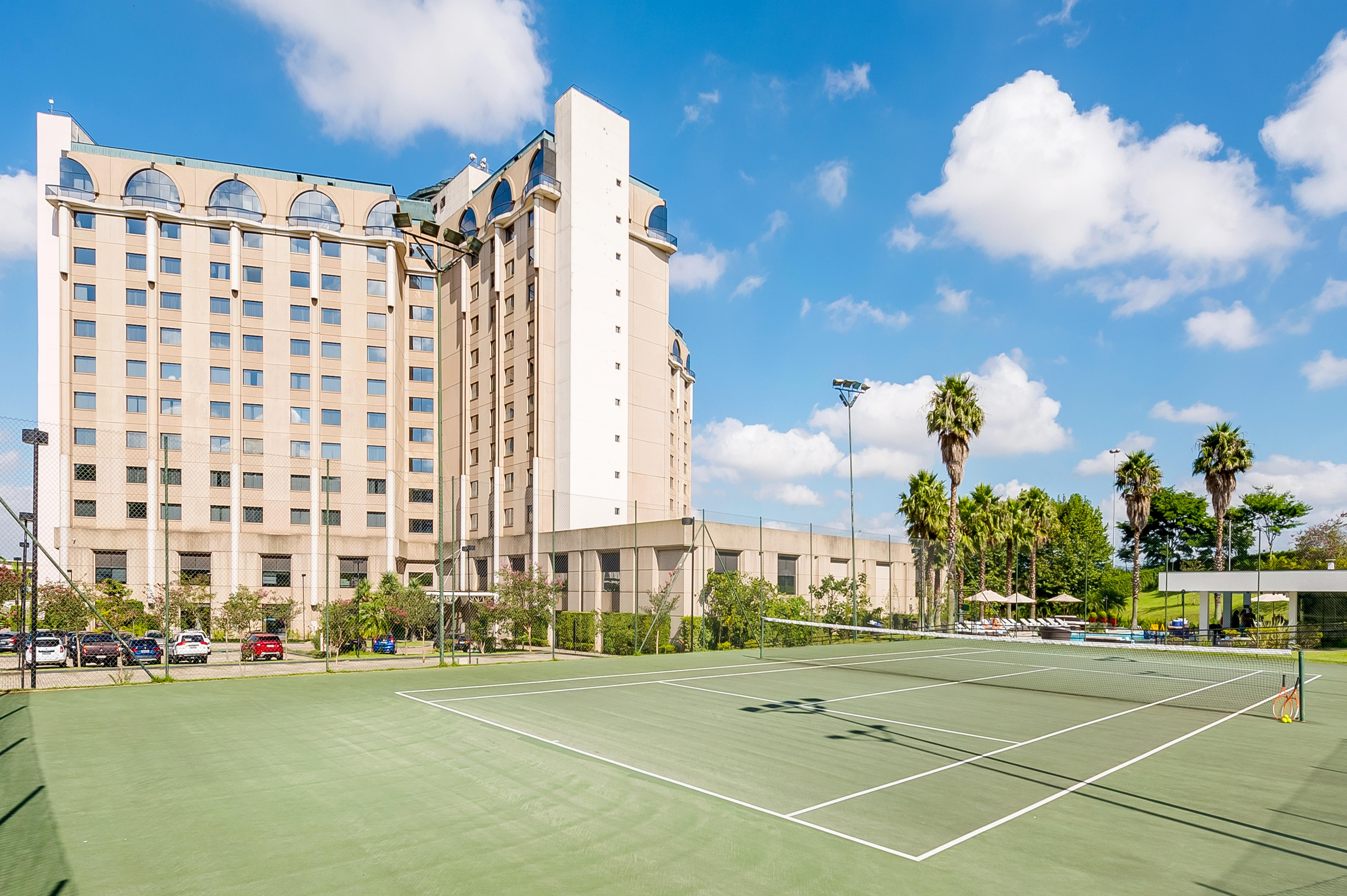 풀만 상파울로 구아룰류스 에어포트 호텔 과룰류스 외부 사진 Tennis courts at the Hyatt Regency Newport Beach